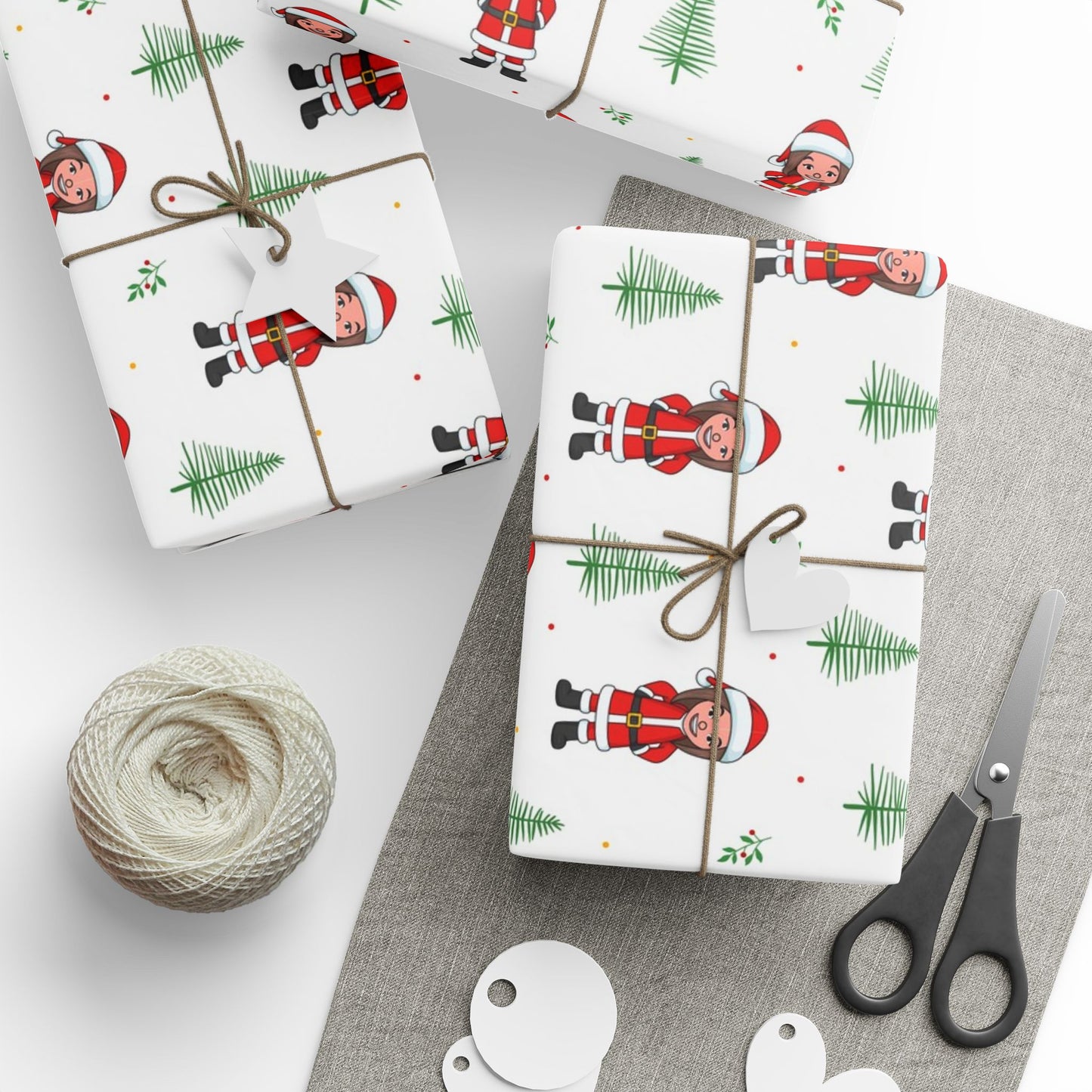 Sandra Claus Holiday Gift Wrap