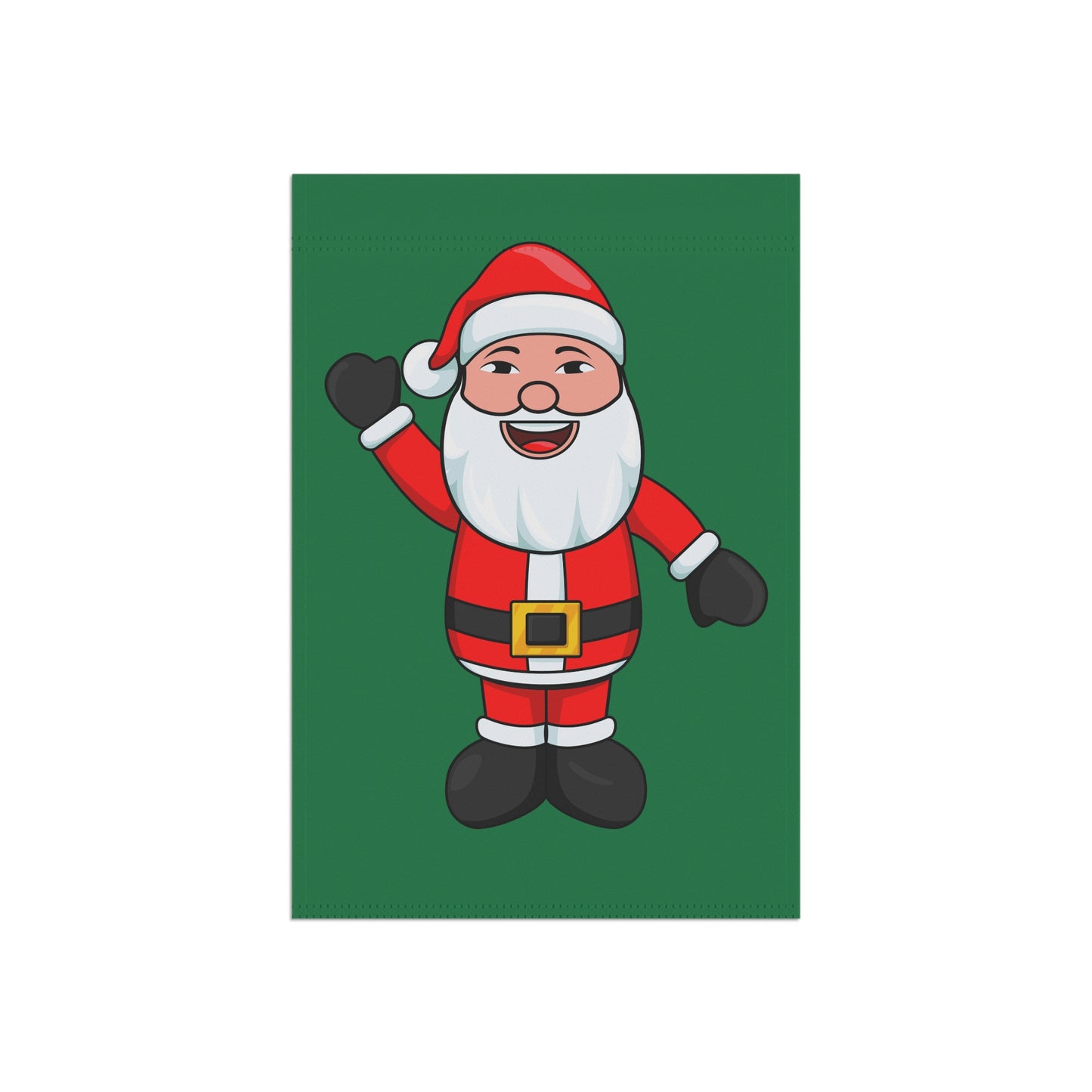 Asian Santa Garden Banner