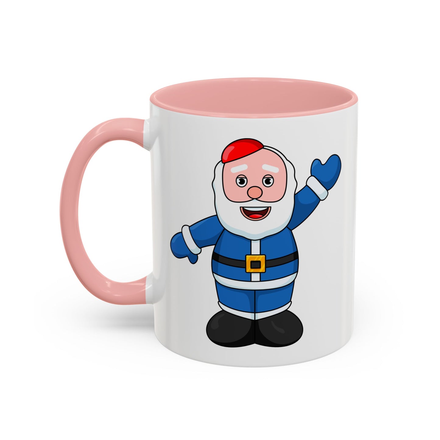 Hanukkah Hank Accent Mug with Logo