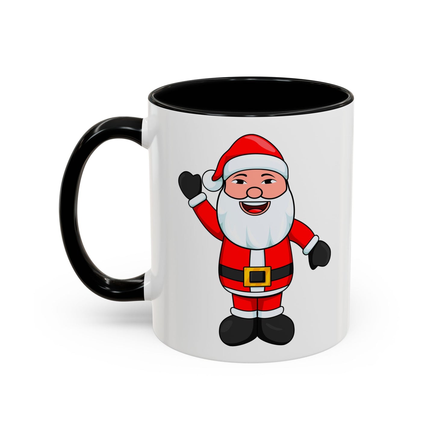 Asian Santa Accent Mug with Logo